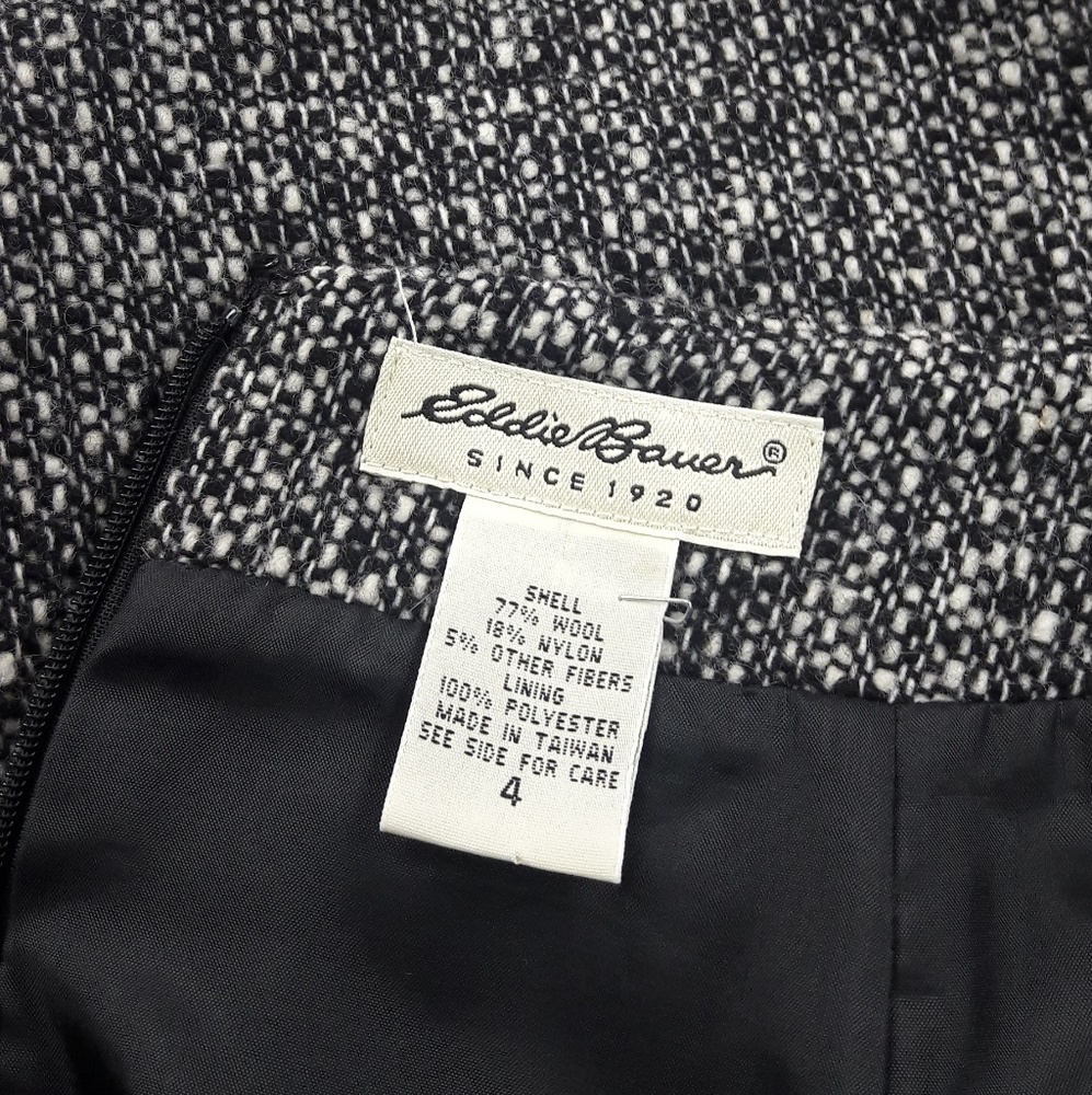 Eddie Beaur Tweed Pencil Skirt - Picture 2 of 4